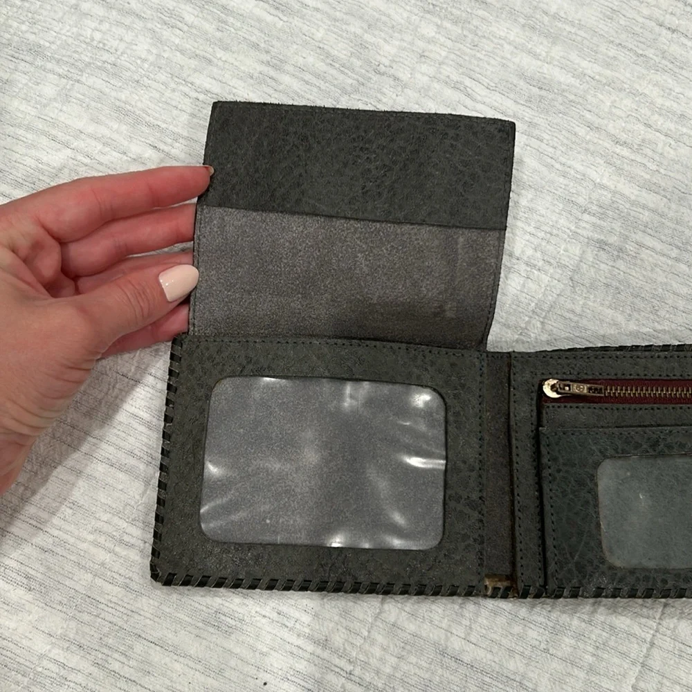 Vintage leather wallet